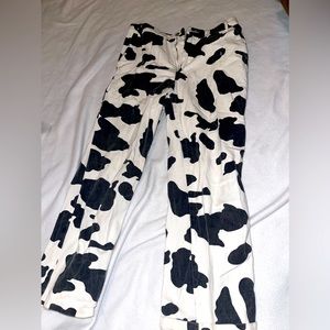 SHEIN denim cow pants